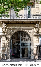 Paris, France - May 23, 2020: Historical Cafe Procope. It Is The Oldest Restaurant Of Paris In Continuous Operation - It Was Opened In 1686 .