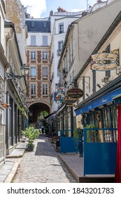 Paris, France - May 23, 2020: Historical Cafe Procope. It Is The Oldest Restaurant Of Paris In Continuous Operation - It Was Opened In 1686 .