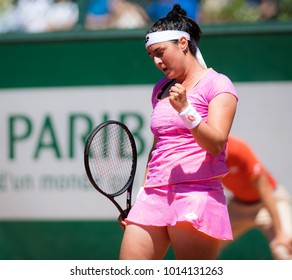 PARIS, FRANCE - MAY 26 : Ons Jabeur At The 2017 Roland Garros Grand Slam Tennis Tournament