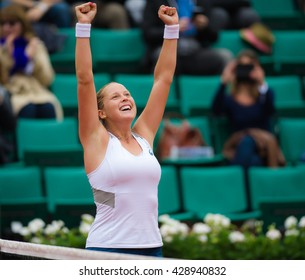 PARIS, FRANCE - MAY 29 : Shelby Rogers In Action At The 2016 French Open