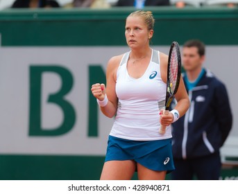 PARIS, FRANCE - MAY 29 : Shelby Rogers In Action At The 2016 French Open