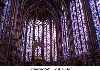 Sainte Chapelle Windows Images Stock Photos Vectors