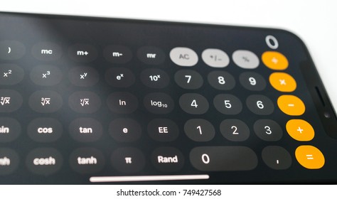Iphone Calculator Stock Photos Images Photography Shutterstock