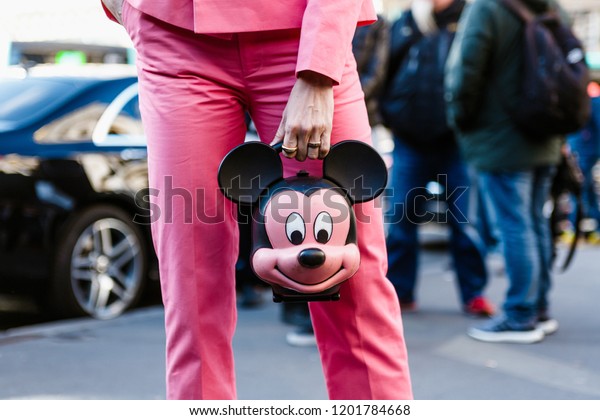 mickey mouse head bag