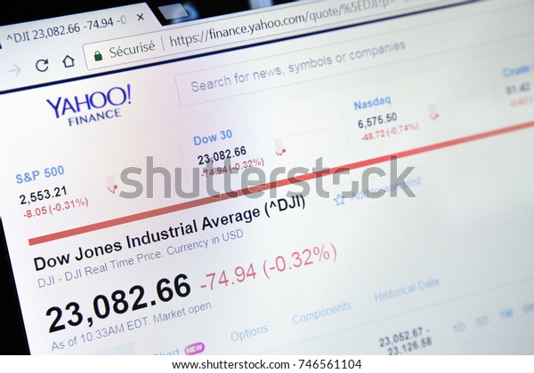 Paris France October 19 2017 Finance Stock Photo Edit Now 746561104