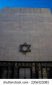 Paris, France - September 14, 2022 The Shoah Memorial Is A Place Of Remembrance Of The Genocide Of The Jews, Located In Paris In France