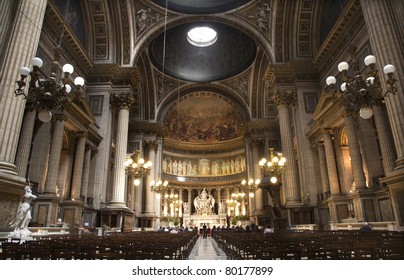 Paris - Interior Of Madeleine Church