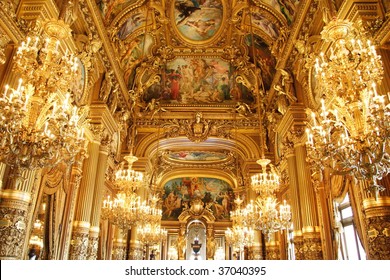 Paris: Interior Of Opera Garnier