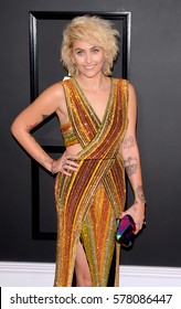 Paris Jackson At The 59th GRAMMY Awards Held At The Staples Center In Los Angeles, USA On February 12, 2017.