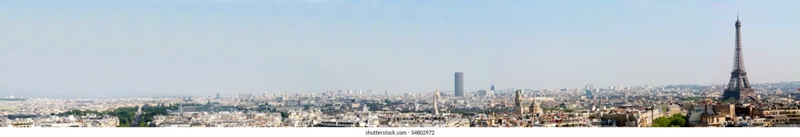 Paris, Panoramic View Of The City 