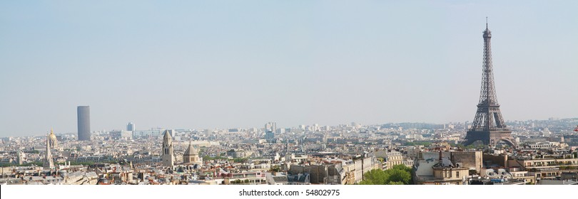 Paris, Panoramic View Of The City