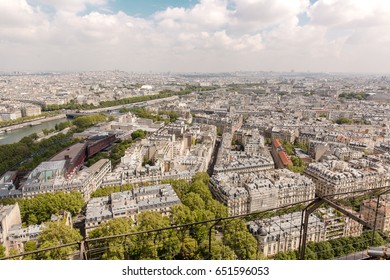 Paris seen from Eiffel Tower