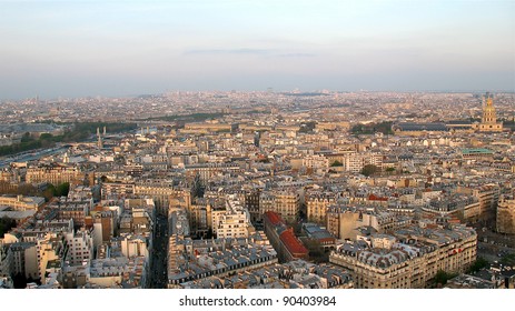 Paris seen from the Eiffel Tower