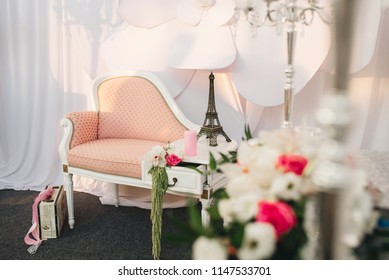 
Paris Style Photozone, Wedding Decoration