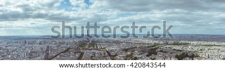 Similar – Foto Bild Eiffelturm in Paris bei goldenem Sonnenuntergang