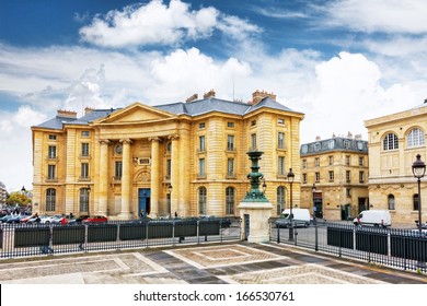 Paris University (Faculty Of Law) Near The Pantheon. Paris. France