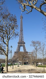 Paris. View of Eiffel Tower 