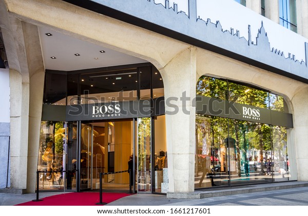 hugo boss champs elysee