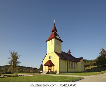 Parish Church Of The Ascension In Lipa. Podkarpackie Voivodeship. Poland