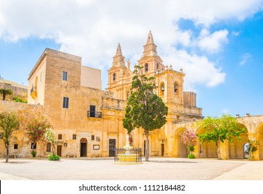 Parish Church Of Mellieha, Malta
