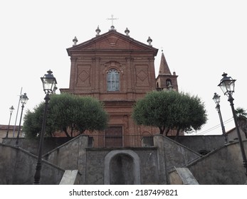 Parish Church Of San Nicola Vescovo Translation Saint Nicholas Bishop In Alice Castello, Italy