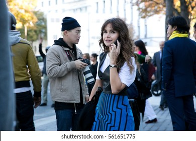 PARIS-OCTOBER 2, 2015. Miroslava 