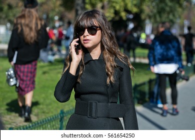 PARIS-OCTOBER 3, 2015. Miroslava 