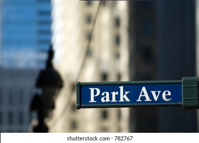 Park Avenue in New York