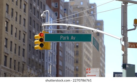 Park Avenue in New York - travel photography - Shutterstock ID 2270786761