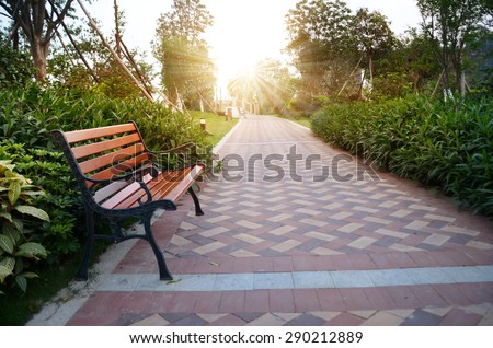 Park bench 