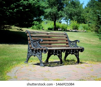 Park Bench At The Agnes Patterson Park