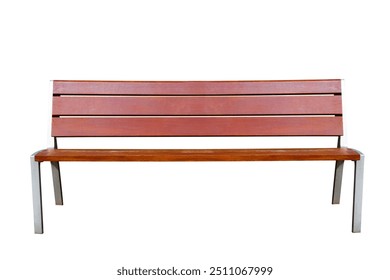 park bench isolated on white background - Powered by Shutterstock