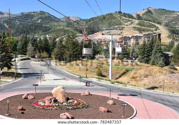 Park City Ut Aug 27 Cabins Stock Photo Edit Now 782487337