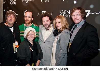 PARK CITY, UT - JANUARY 22: The Cast And Crew Of Douchebag Attend GenArt 7 Fresh Faces In Film At The Sky Lodge On January 22, 2010 In Park City, Utah.