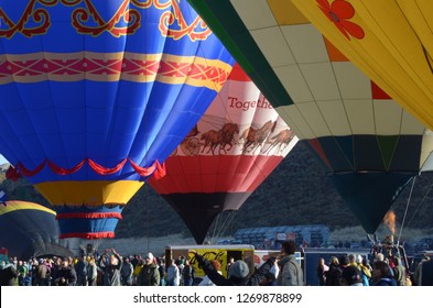 Park City, UT USA Sept 2015 Autumn Aloft Hot Air Balloon Festival