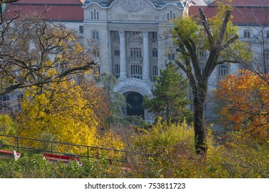 Park in fall
