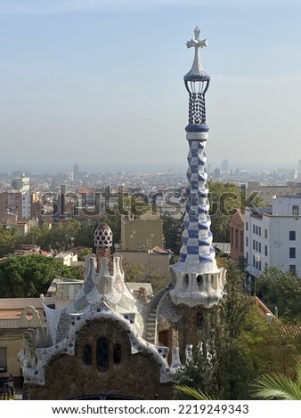 Gaudi’s Park Guell in Barcelona