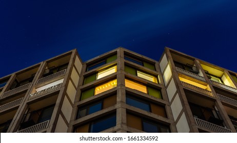 Park Hill Flats Night - Sheffield 