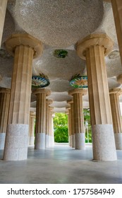 Park Güell Hypostyle Hall, Barcelona