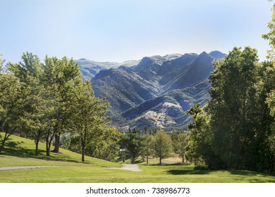 A Park In The Northern Utah Mountains 