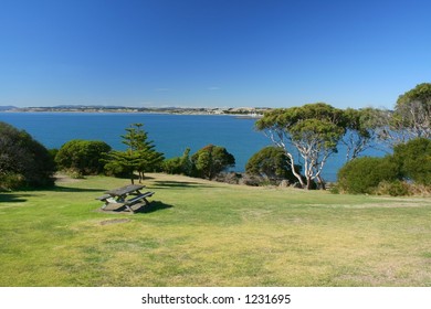 Park With Ocean View, Devonport, Tasmania.