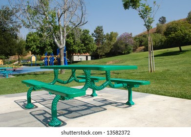 Park Picnic Table; Loma Linda, California