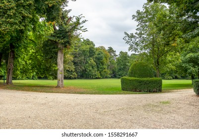 Park Scenery Ate The Halbturn Palace Around Neusiedl Am See In The Burgenland District In Austria