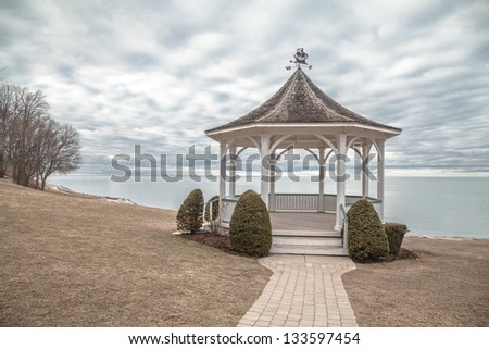Park shelter in Niagara on the Lake, Ontario