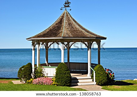 Park shelter in Niagara on the Lake, Ontario