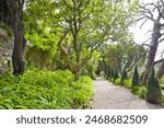 Park of Villa Ephrussi de Rothschild at Saint-Jean-Cap-Ferrat, France