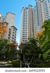 It's a park within an apartment complex.