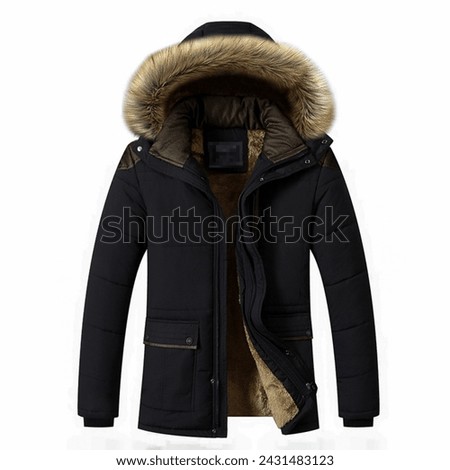 Parka is a type of thick jacket worn in cold weather and equipped with a head covering. Parkas are generally long and reach the knees and the inside is lined with real or synthetic fur to keep the bod