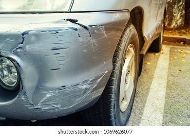 Parked Car Bumper Accident