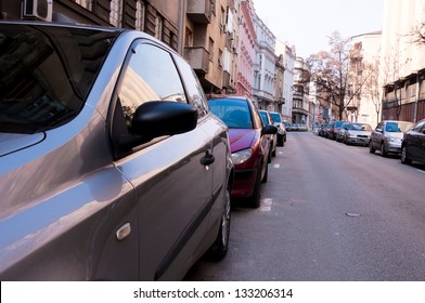 Parked Car On Belgrade Street